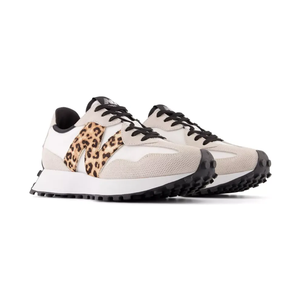 New Balance 327 White Leopard (W) (WS327SD)