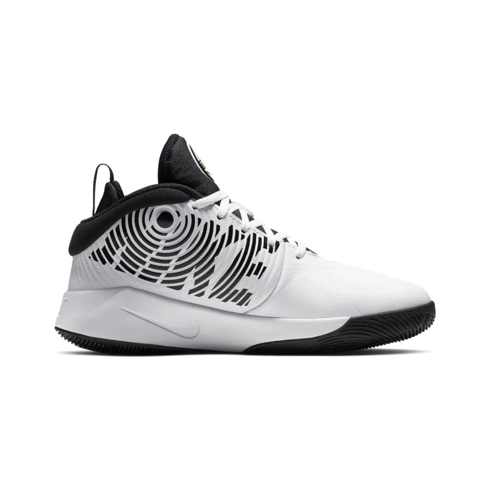 Nike Team Hustle D 9 Older Kids’ Basketball White (AQ4224-100)