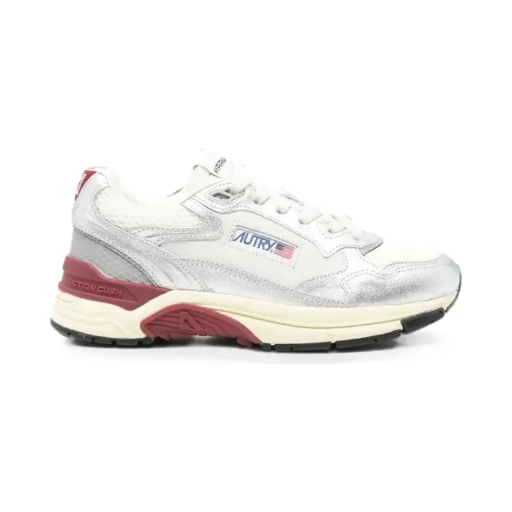 Autry Hyperway Sneakers im Metallic-Look – Nude (HYLWEM05)