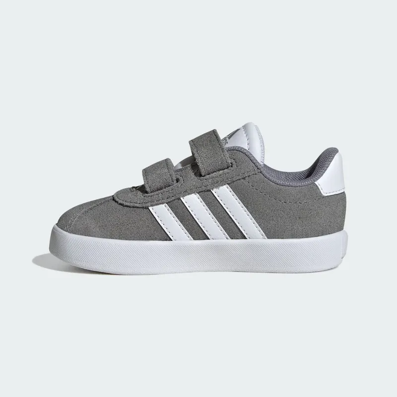 Adidas VL Court 3.0 I TD “Grey Three-Cloud White” (ID9159)