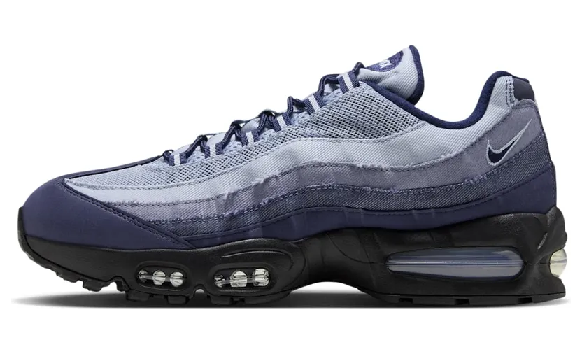 Nike Air Max 95 Big Bubble “Ashen Slate / Midnight Navy / Light Armoury Blue” (IX0347-451)