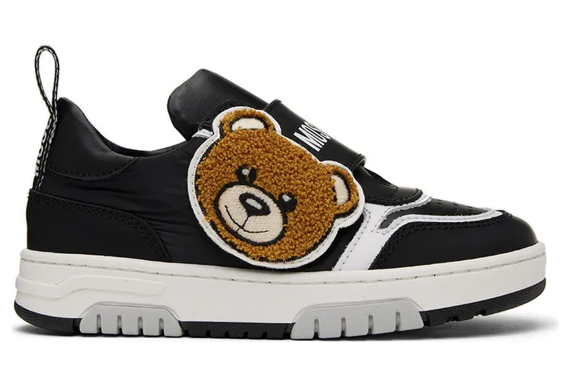 Moschino Kids Black Teddy Sneakers (71807)