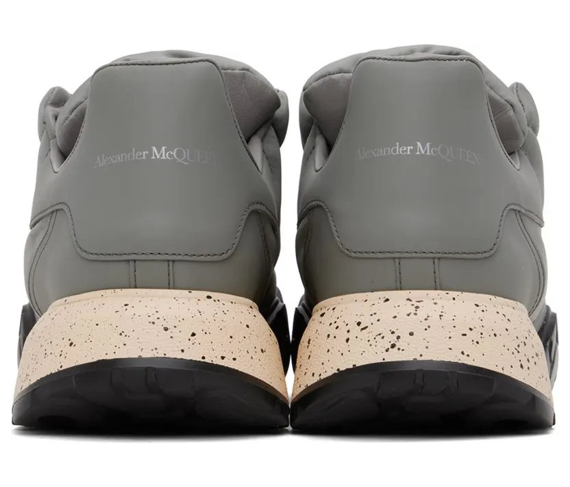 Alexander McQueen Gray Nylon 1191 GRA./BLK/PAR./B (711129W4RQH) (2)