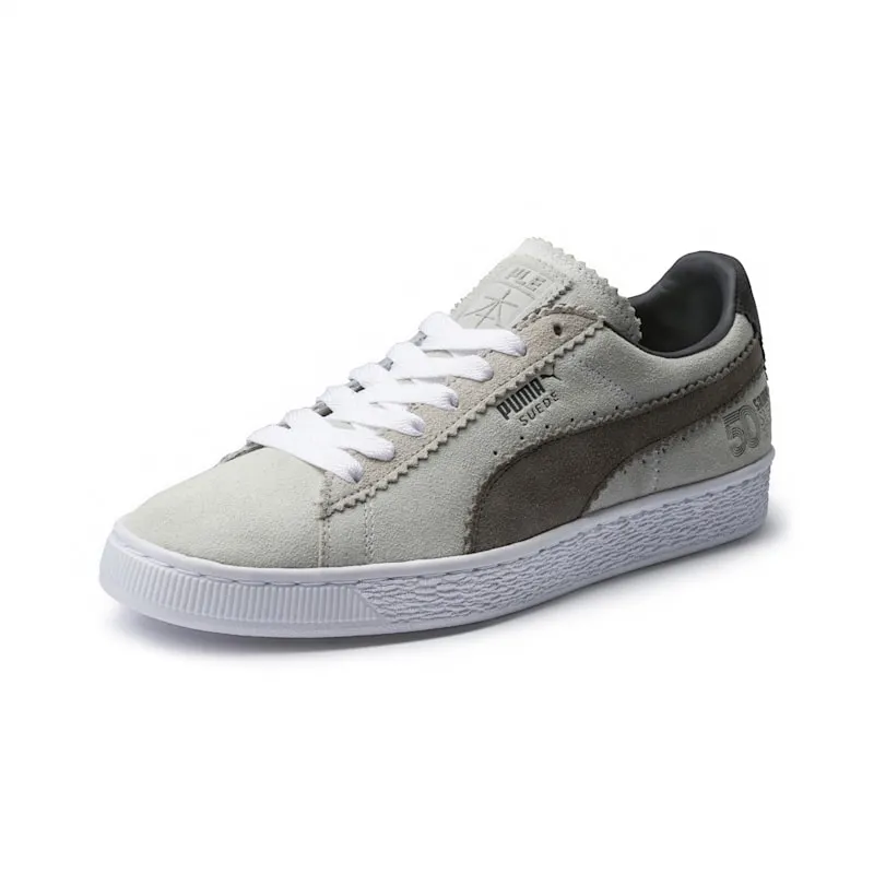 Puma Suede Michael Lau Puma White/Steel Gray (366313-01)