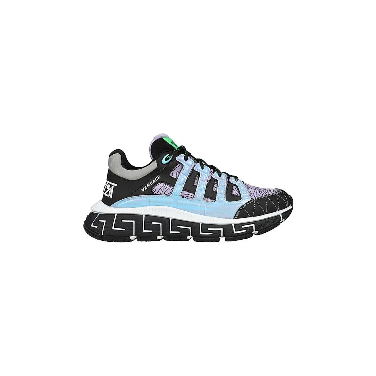 Versace Trigreca Milan Black Blue Purple (DSU8094 D17TCG 6X030)