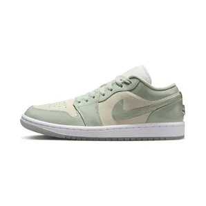 Jordan 1 Low “Sail / Metallic Silver / White / Seafoam” (HF4078-100)