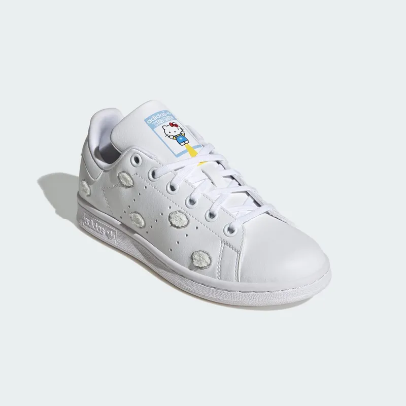 adidas Stan Smith Hello Kitty Cloud White Grey Glow Blue (IF7022)