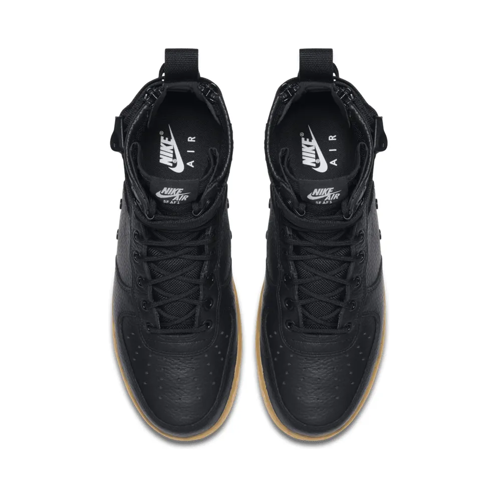 Nike SF Air Force 1 Mid Black Gum Black/Black-Gum Light Brown (917753-003)