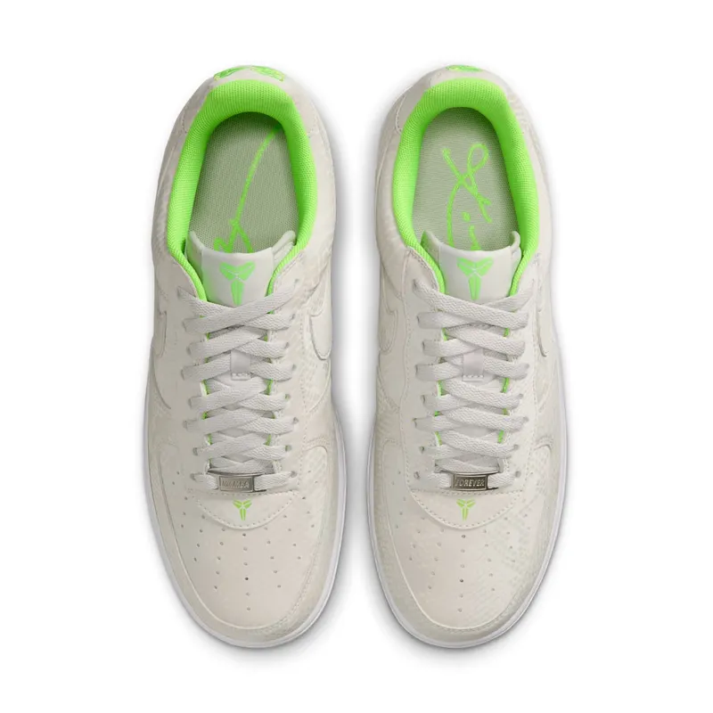 Nike Air Force 1 Low “Kobe Bryant Forever Vast Grey Electric Green” (IB0018-006)