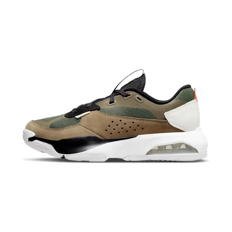 Jordan Air 200Een “Medium Olive / Summit White / Brown Kelp / University Red” (DH7381-261)