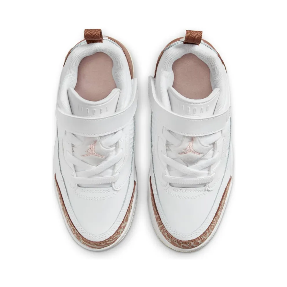Jordan Spizike Low White Archaeo Brown Light Bone Pink Oxford (FQ3951-101)