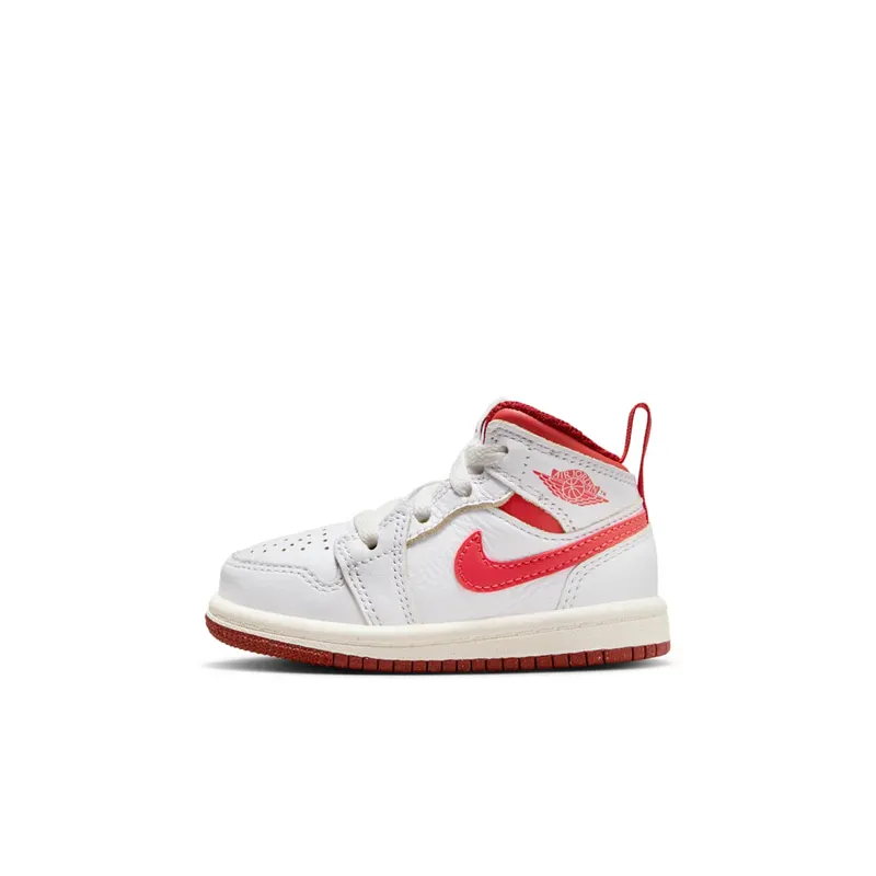 Air Jordan 1 Mid SE TD “White Dune Red” (FJ3466-160)