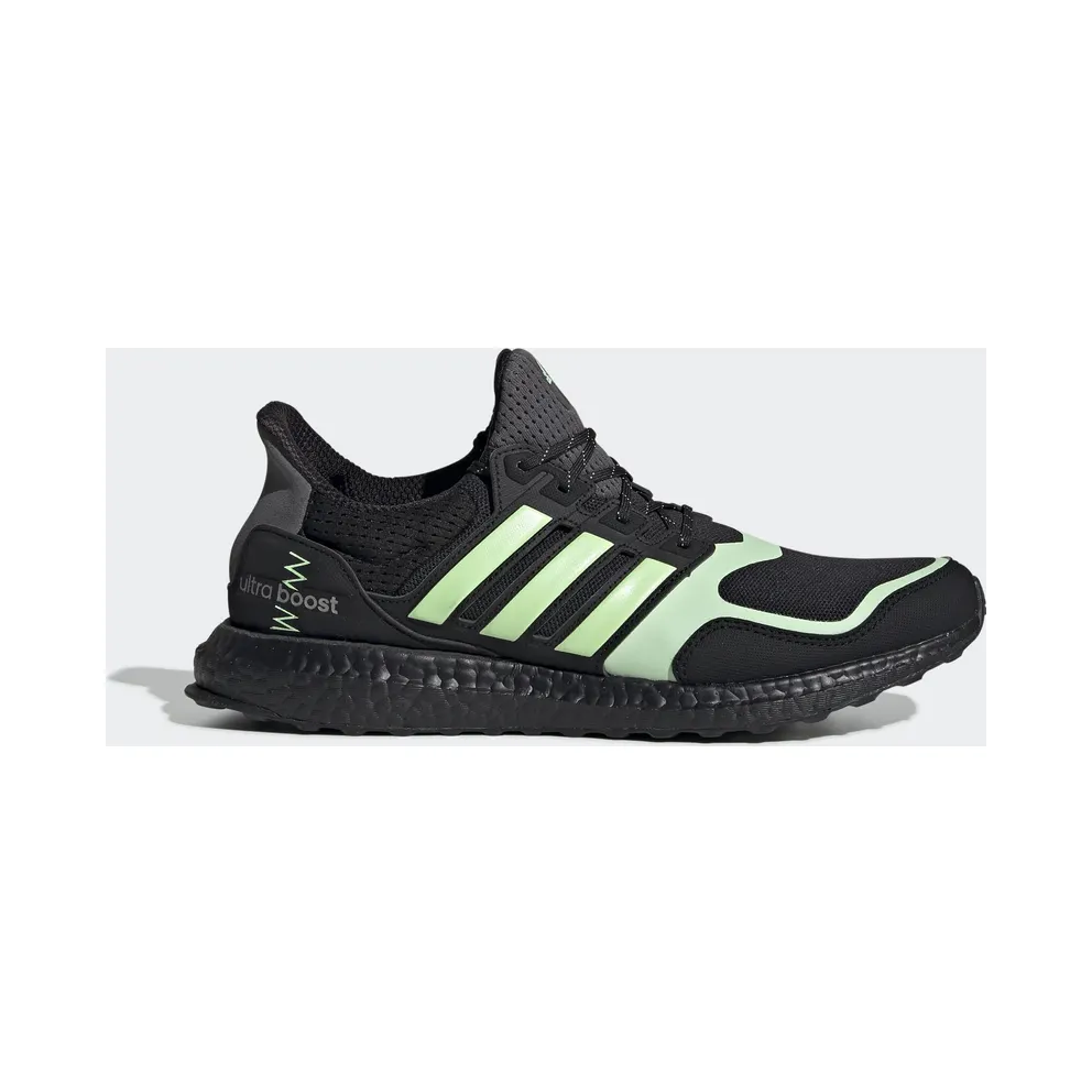 adidas Ultra Boost S&L Core Black Glow Green (FV7284)