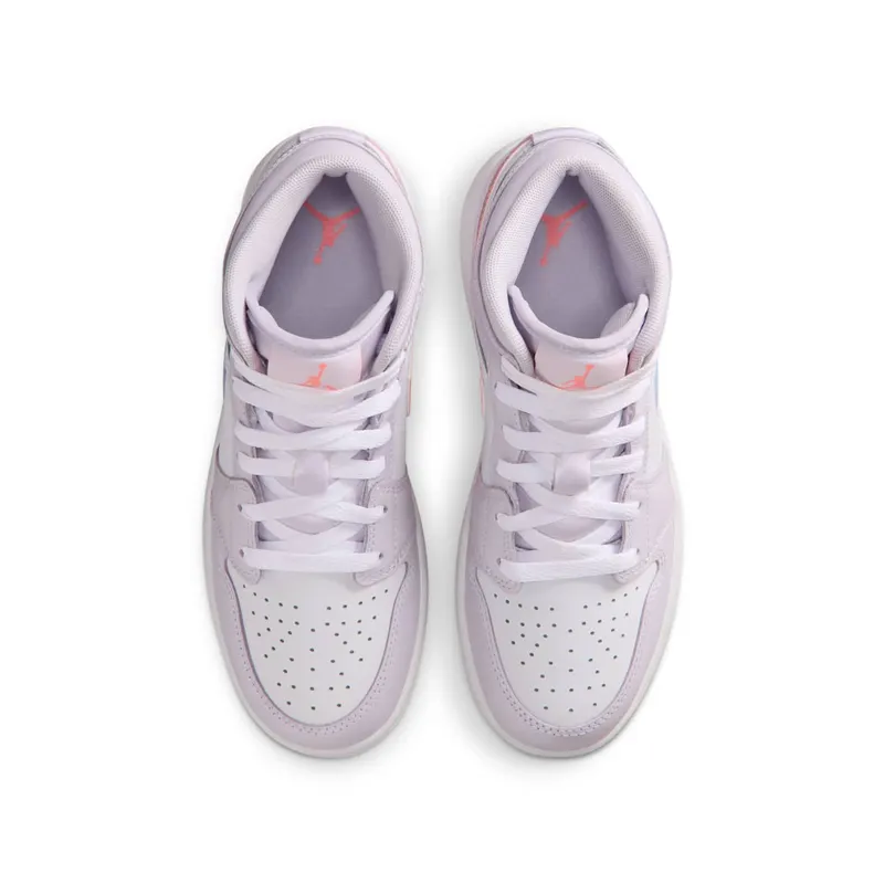 Air Jordan One Mid Barely Grape / White / Atomic Pink (IM4419-500)