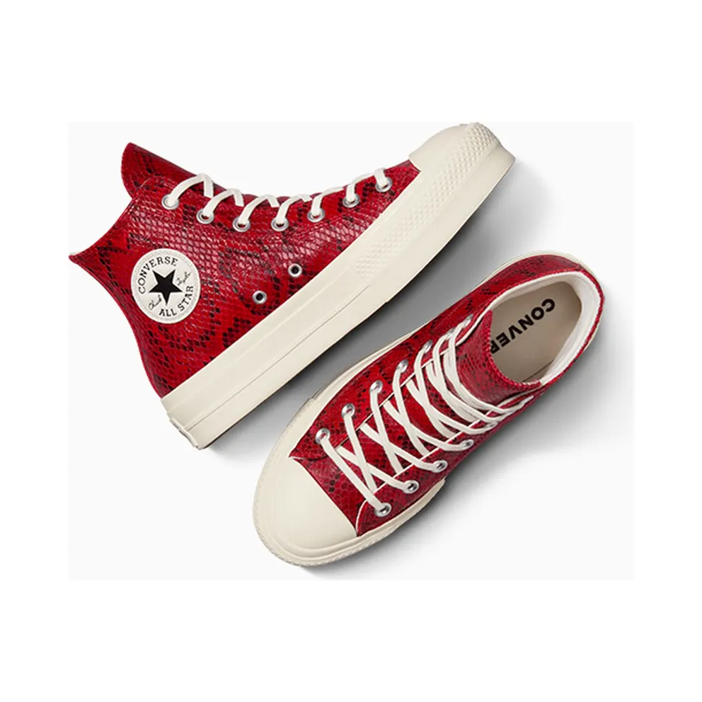 Converse Chuck Taylor All Star Lift Platform Snakeskin Print Days Ahead/Egret/Black (A13392C)