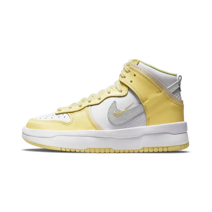 Nike Dunk High Up Light Lemon Yellow “White / Citron Tint / Coconut Milk / Photon Dust” (DH3718-105)