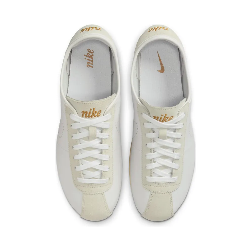 Nike Cortez “White Bronze Perforated Swoosh” (HQ1841-100)