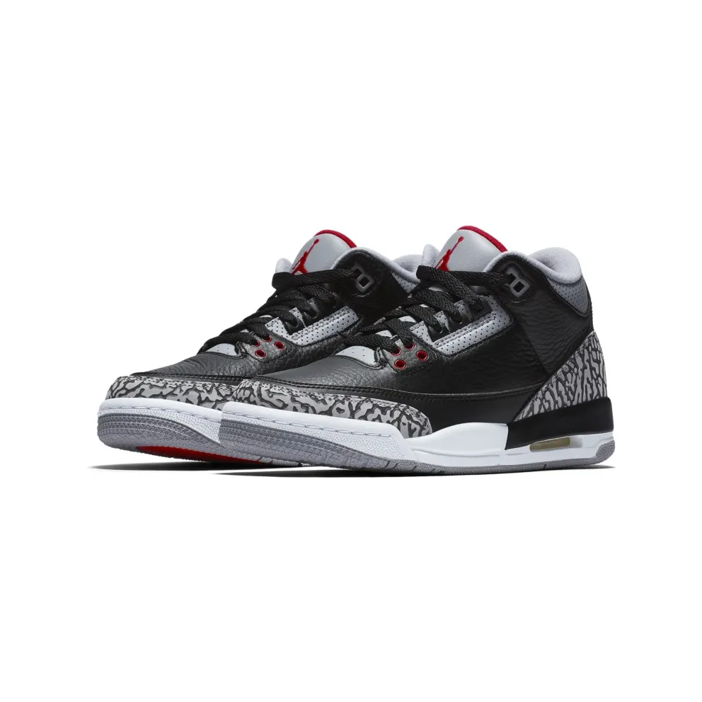 Air Jordan Nike AJ III 3 Retro OG ‘Black Cement’ (BG) (2018) (854261-001)