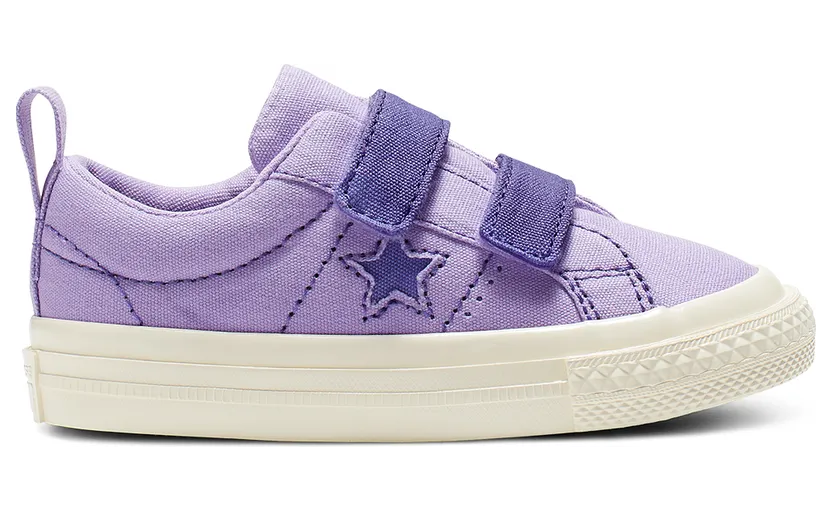 Converse One Star Sunbaked Hook and Loop Washed Lilac/wild Lilac/white (764237C)