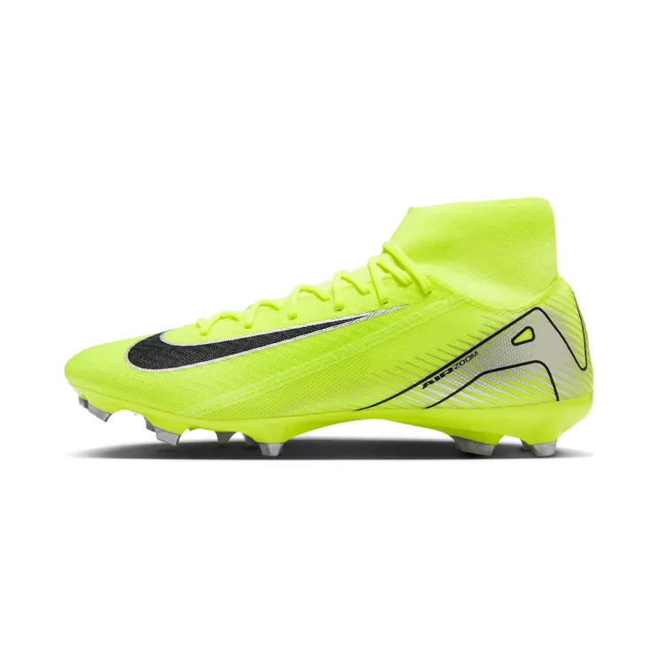 Nike Mercurial Superfly 10 Academy MG “Volt / Black” (FQ1456-700)