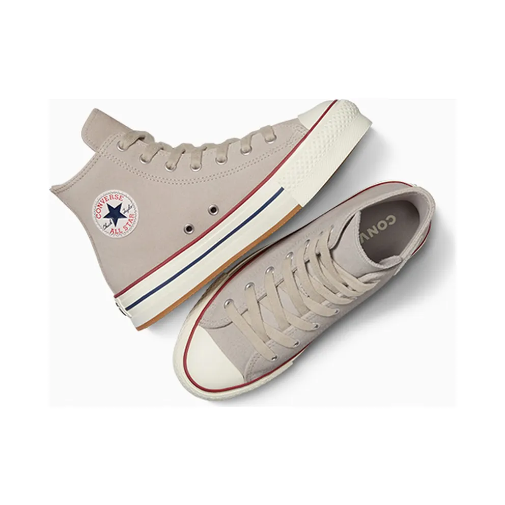 Converse Chuck Taylor All Star EVA Lift Platform Suede Papyrus/Egret/Midnight Navy (A12469C)