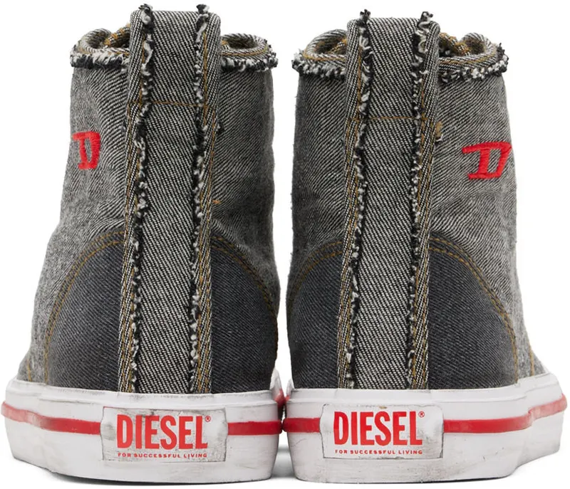 Diesel Gray S-Athos Sneakers (Y02949P4648)