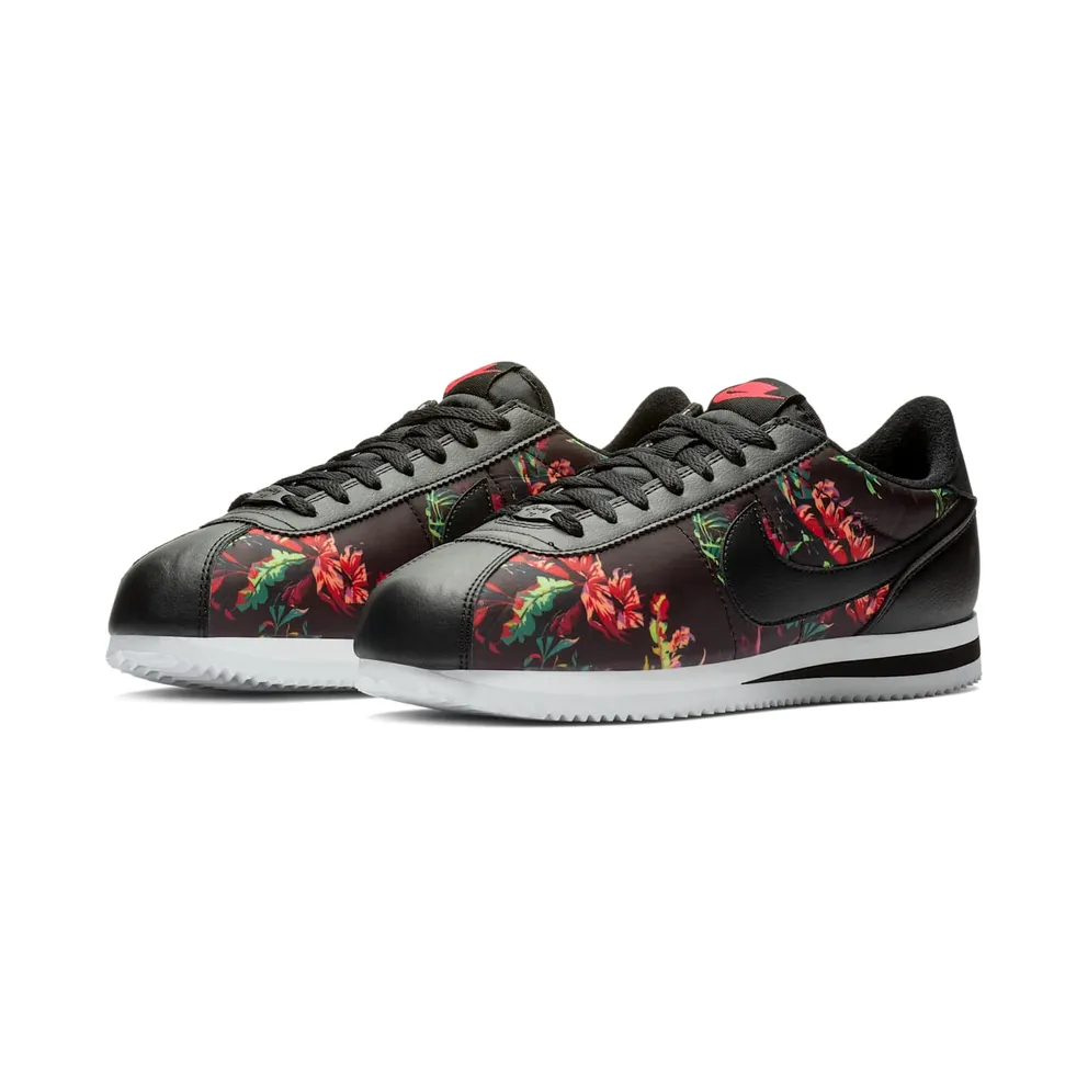 Nike Cortez Floral Black/Black-Red Orbit-Summit White (BV6067-001)