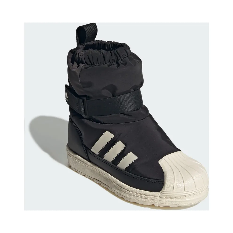 Adidas Superstar 360 Winterized Boot Kids Core Black / Wonder White / Carbon (JQ7949)
