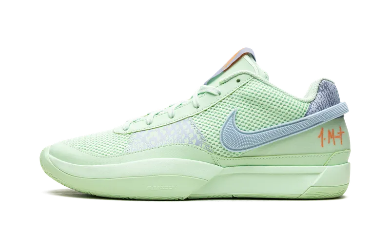 Nike Ja 1 “Bright Mandarin / Vapor Green” (FQ4796-800)