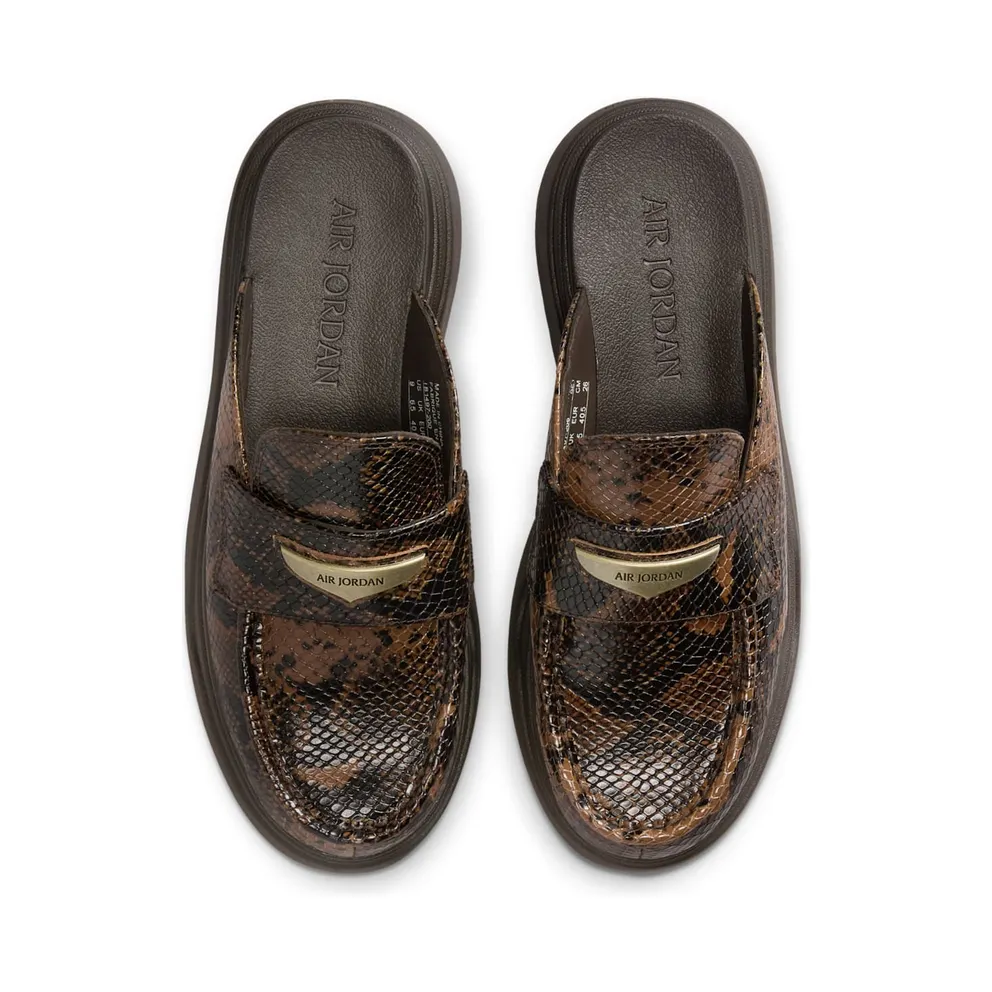 Jordan Mule Croc Velvet Brown (IB1497-200)