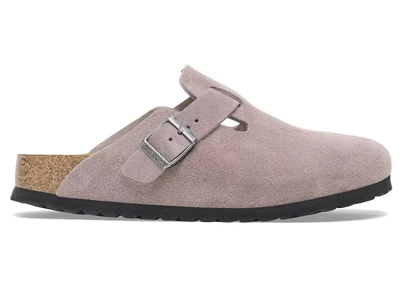 Birkenstock Boston Suede Faded Purple (1028363)