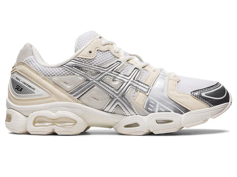 Asics GEL-NIMBUS 9 White/Pure Silver (1201A801.100)