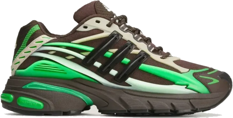 Pharrell Williams x VIRGINIA x adidas Adistar Jellyfish “Dark Brown Frozen Green” (KK2888)