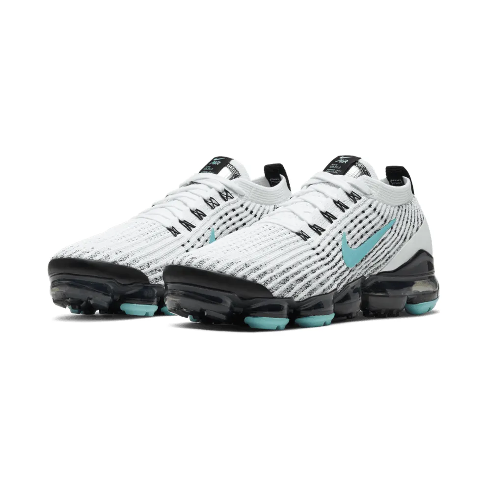 Nike Air VaporMax Flyknit 3 White Black Aurora (W) White/Black-Metallic Silver-Aurora (CT1274-100)