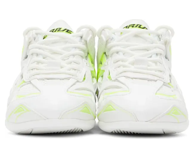 Balenciaga Off-White & Yellow Drive Sneakers (635497 W3AZ2) (2)
