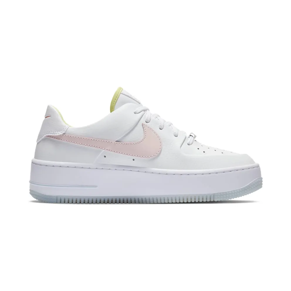 Nike Air Force 1 Sage Low One Of One (W) White/Pink Quartz-Hydrogen Blue-White (CW5566-100)