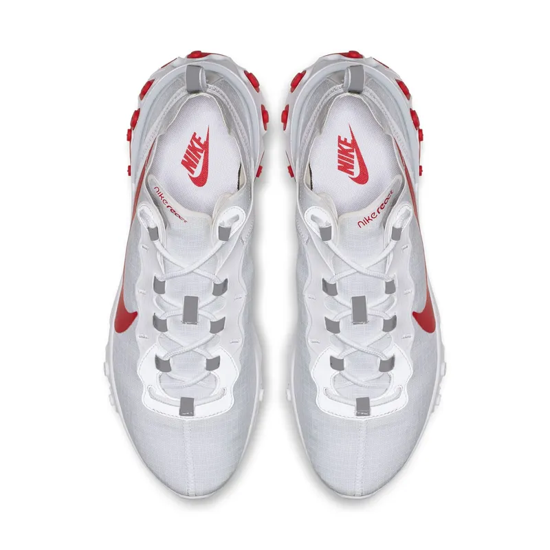 Nike React Element 55 White Red White/University Red (BQ6167-102)