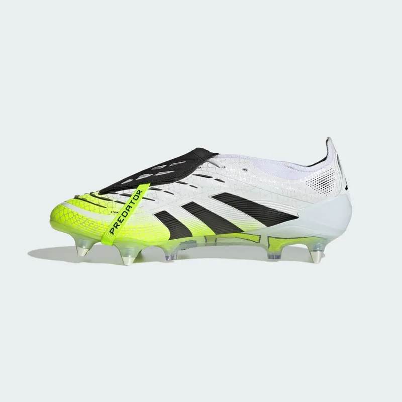 adidas Predator Elite Fold-Over Tongue SG Cloud White Core Black Lucid Lemon (JI1087)