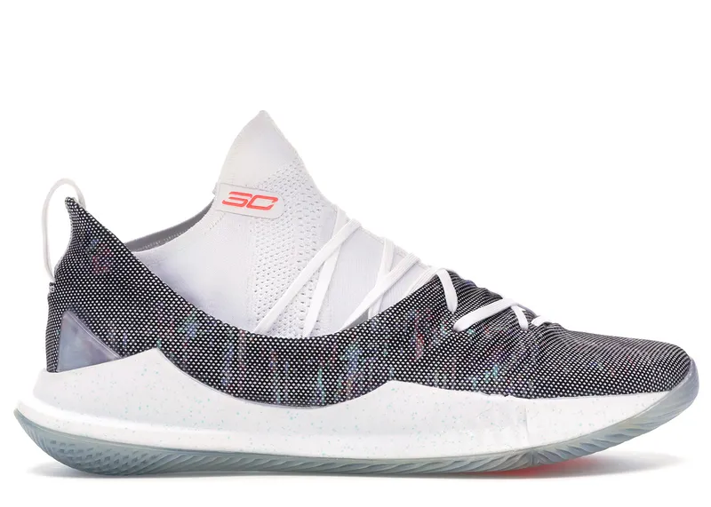 Under Armour Curry 5 Welcome Home White/White-Neon Coral (3020657-107)