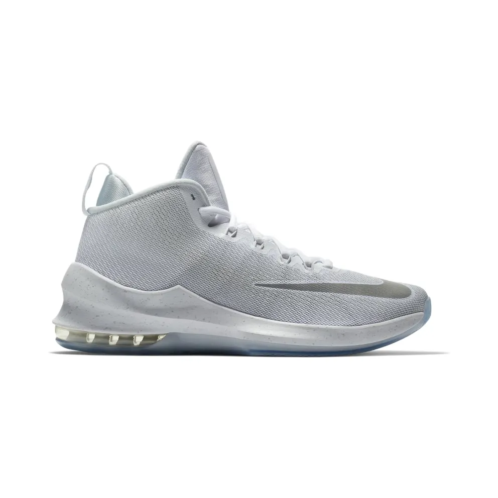 Nike Air Max Infuriate Mid White Metallic Silver