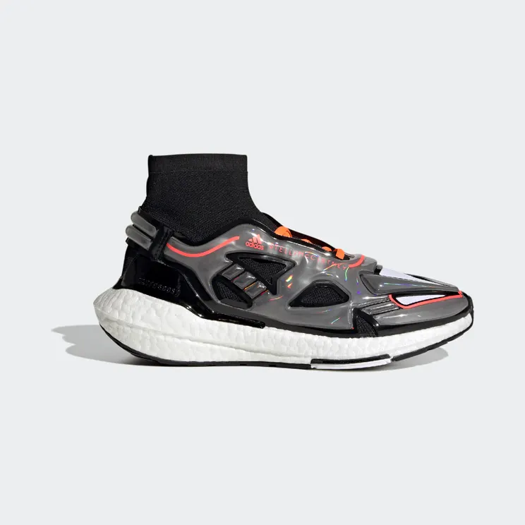 adidas by Stella McCartney Ultraboost 22 Grey / Core Black / Signal Orange (GW0206)