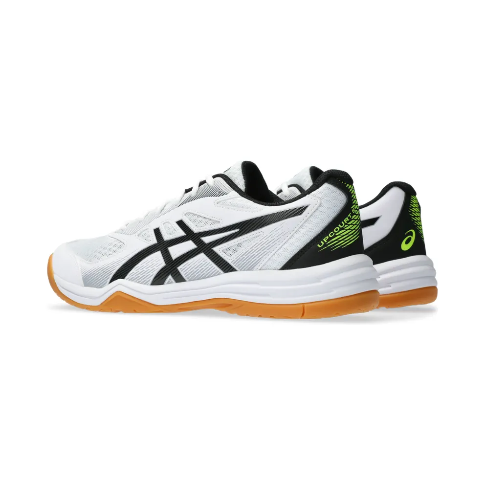 Asics Upcourt 5 White/Safety Yellow (1071A086.103)