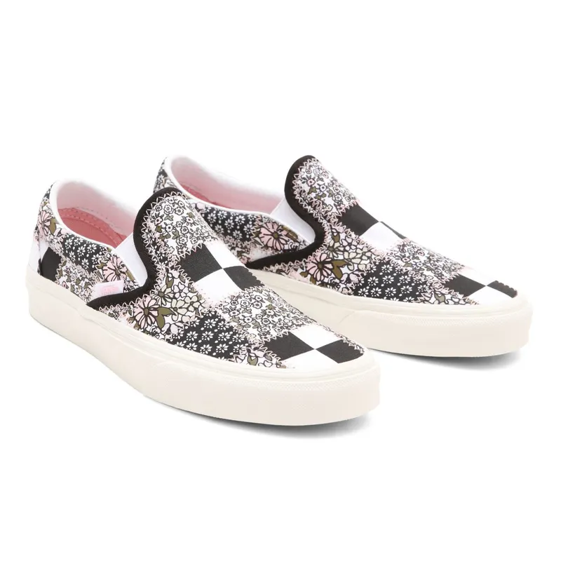 VANS Patchwork Floral Classic Slip-on Shoes Multicolour (VN0A33TB9FY)