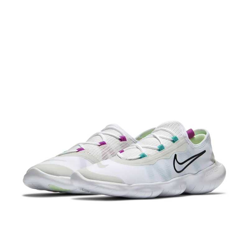 Nike Free RN 50 2020 “White / Summit White / Black” (CI9921-102)