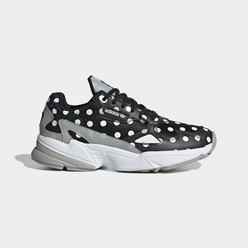 adidas Falcon Polka Dot (W) Core Black/Crystal White/Grey Two (EH3522)