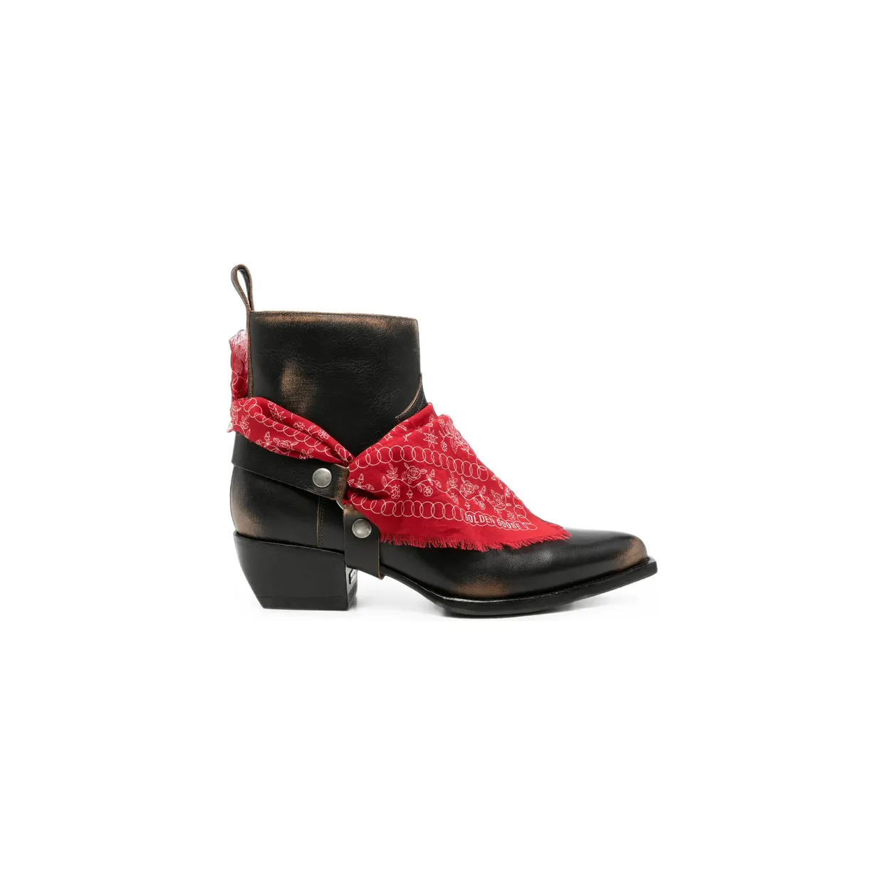 Golden Goose Debby Pointed-toe “Black” (GMF00545 F008800 90541)