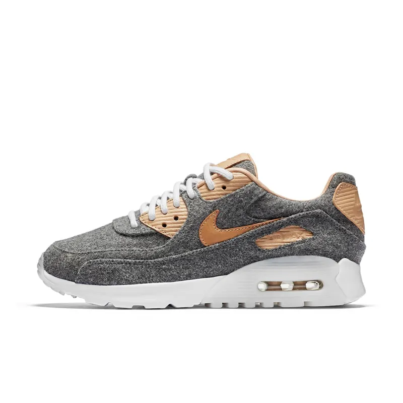 Nike Air Max 90 Ultra Cool Grey Vachetta Tan (W) Cool Grey/Vachetta Tan-White (859522-001)