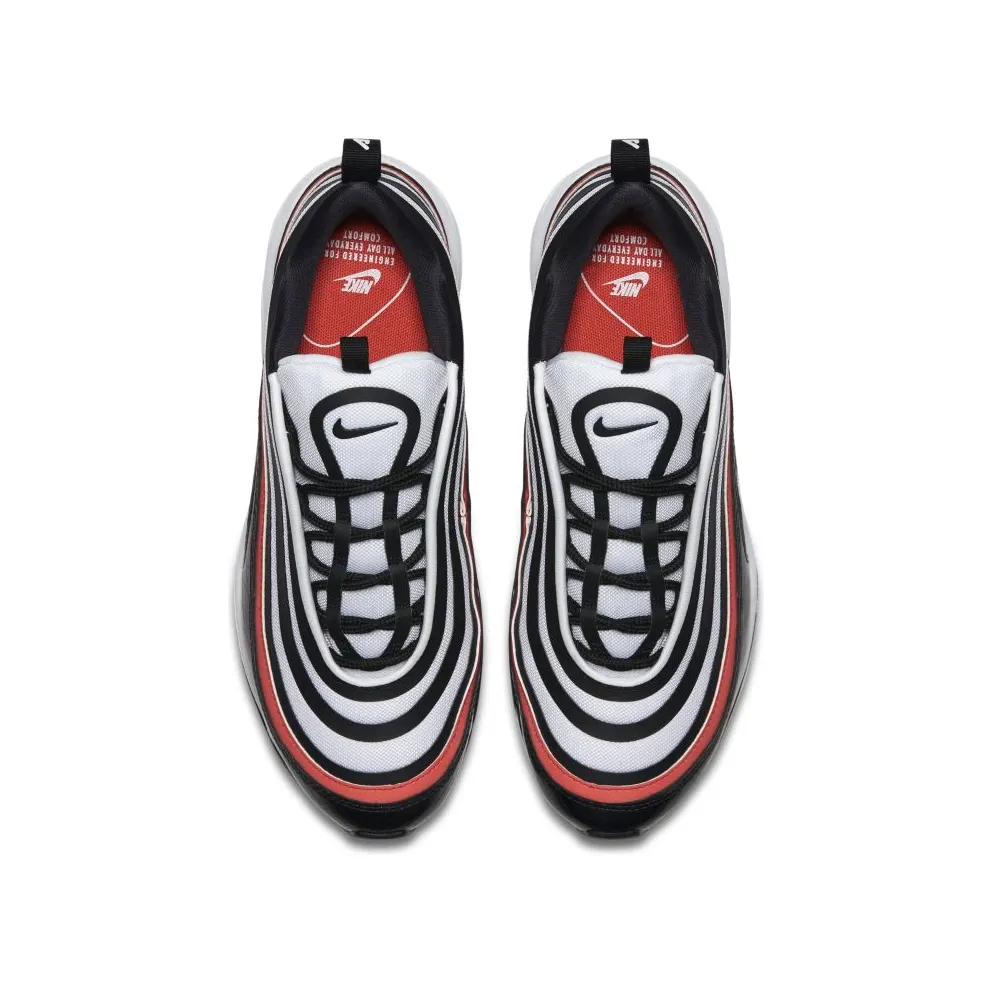 Nike Air Max 97 Ultra 17 Black White Habanero Red (W) Black/Black-White-Habanero Red (AH6806-005)