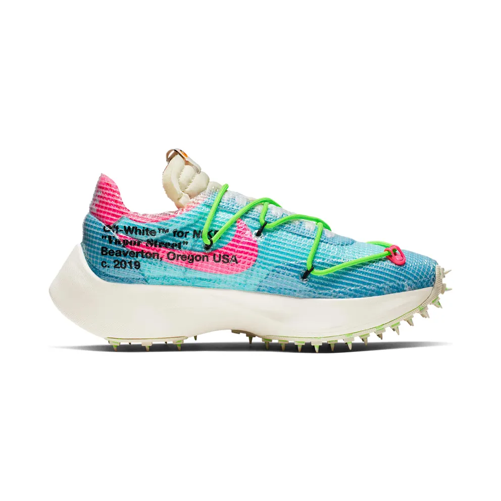 Nike Vapor Street Off-White Polarized Blue (W) Polarized Blue/Tour Yellow-Sail (CD8178-400)