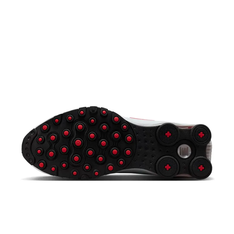 Nike Shox NZ White “Red Metallic Silver” (378341-104)